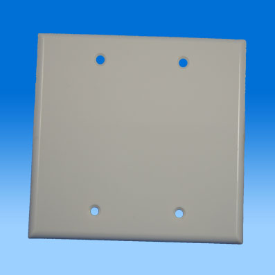 ZH-WP49   DOUBLE GANG BLANK COVER PLATE
